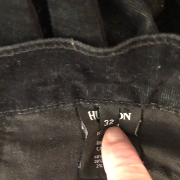 Hudson dark blue size 32 corduroy jeans - Picture 4 of 4